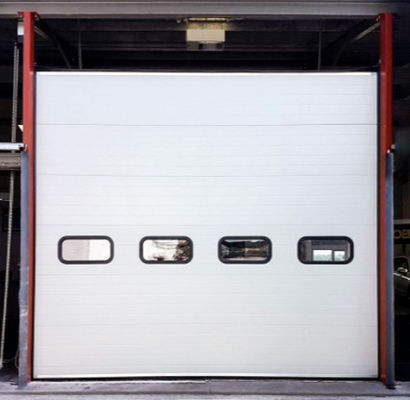 las puertas seccionales de los gastos comerciales 0.2m/S aislaron el CE seccional ISO de la puerta del garaje