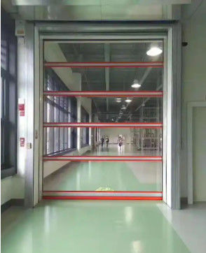 Puertas de garaje aisladas de aluminio de visión completa 1.2 mm-2.0 mm Exterior plano transparente
