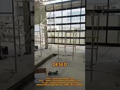 Puerta de garaje seccional de aleación de aluminio impermeable con paneles de vidrio Precio de fábrica Aluminio sin marco