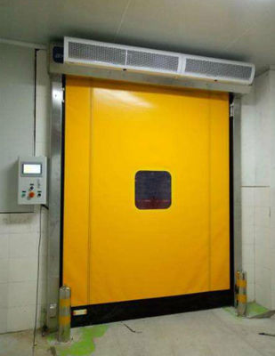 Fotosensor de alta velocidad del PVC de la cremallera de la puerta rápida automática industrial de la persiana enrrollable