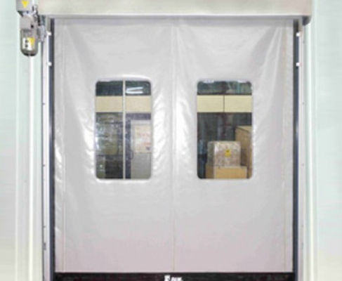 Fotosensor de alta velocidad del PVC de la cremallera de la puerta rápida automática industrial de la persiana enrrollable