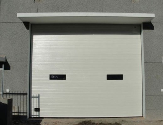 el panel de 40m m 50m m aisló puertas seccionales que 380V galvanizó la puerta de acero del garaje