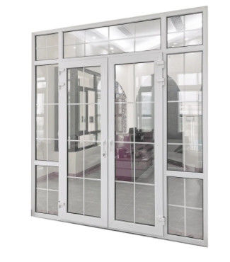 Alto espejo de la reducción del nivel de ruidos de la puerta transparente de cristal de aluminio automática eléctrica del garaje