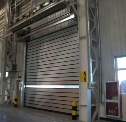 El panel automático 380V 50Hz de la aleación de aluminio del aislamiento de la puerta espiral de alta velocidad teledirigida