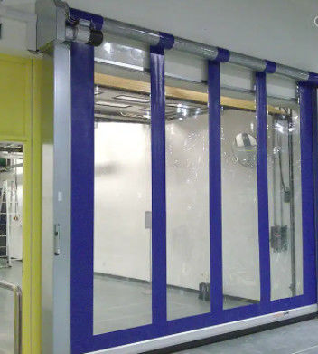 Puerta seccional de aluminio automática 16x7 de vidrio congelado de 8 pies garaje con pantalla retráctil