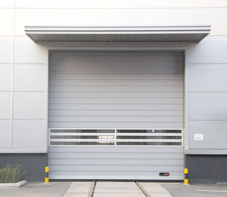 Control de PLC de puerta espiral de obturador automático de aluminio eficiente para control remoto de 380V 50hz