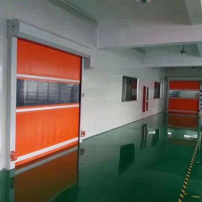 Seguridad de diseño moderno Puerta de rodillo rápida con aislamiento y bajo mantenimiento Anticorrosin y resistente al desgaste