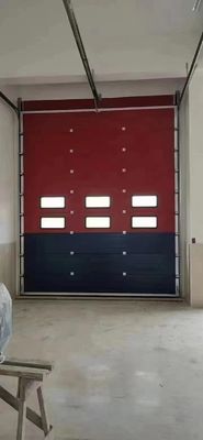 Puertas de rodillo rápidas aisladas de seguridad operación manual/automática bajo mantenimiento PVC mayorista