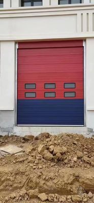 Puertas de rodillo rápidas aisladas de seguridad operación manual/automática bajo mantenimiento PVC mayorista