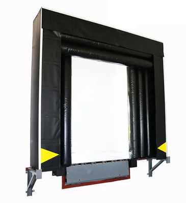 Refugio de muelle inflable rectangular con excelente resistencia a la presión UV Instalación fácil y flexible