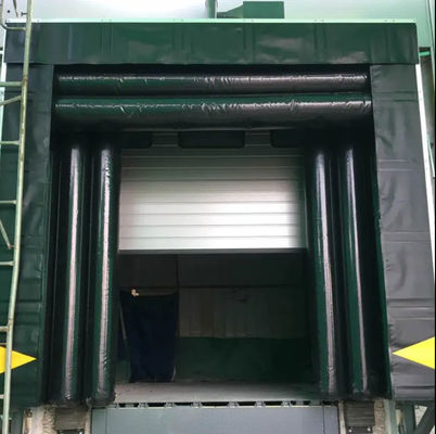 Refugio de muelle inflable rectangular con excelente resistencia a la presión UV Instalación fácil y flexible