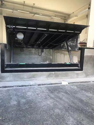 Cadenas de seguridad de carga eléctrica hidráulica niveladora de puerto de carga en polvo
