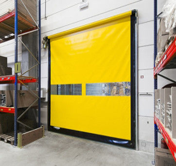Puertas de rodillo rápidas de acero de trabajo pesado con fácil instalación y seguridad mejorada Puerta rápida de rodillo plegable rápida