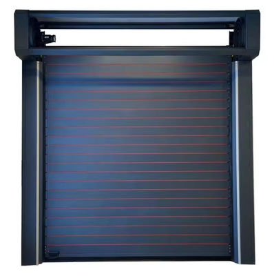 Aluminio de aleación 0.75KW motor PLC controlado de velocidad espiral de la puerta de apertura con 220V suministro de energía industrial de alta calidad puerta