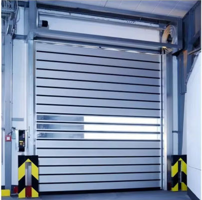 Aluminio de aleación 0.75KW motor PLC controlado de velocidad espiral de la puerta de apertura con 220V suministro de energía industrial de alta calidad puerta