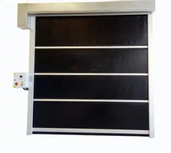 Seguridad aislada Puertas de rodillo rápidas resistentes a la intemperie Diseño moderno Mayorista Industrial Automático Rápido de alta velocidad PVC