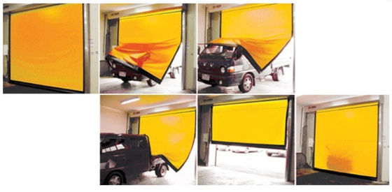 304 acero inoxidable velocidad Rolla hasta persianas promoción puerta de apilamiento rápido inducción automática almacén de PVC de alta velocidad