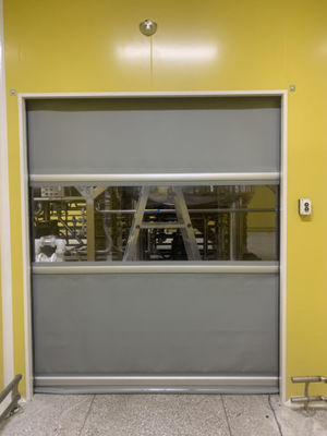 Velocidad de seguridad Puerta de rodadura rápida de alta calidad industrial moderna de PVC
