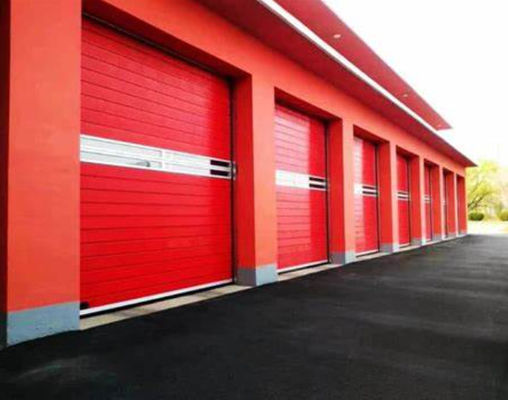 Puerta espiral de alta velocidad con control PLC para una mayor eficiencia