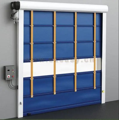 Control remoto Puerta de persiana rápida de estilo moderno de PVC con aislamiento térmico