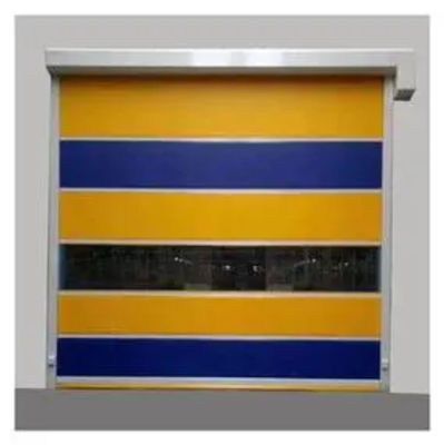 Industrial Rápido Bajo Mantenimiento Y Velocidad Auto-Curación Puerta de persiana de rodillo de alta velocidad