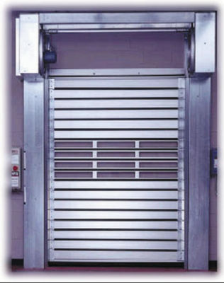 Control de temperatura PLC Motor personalizado Puerta de entrada de seguridad de alta velocidad