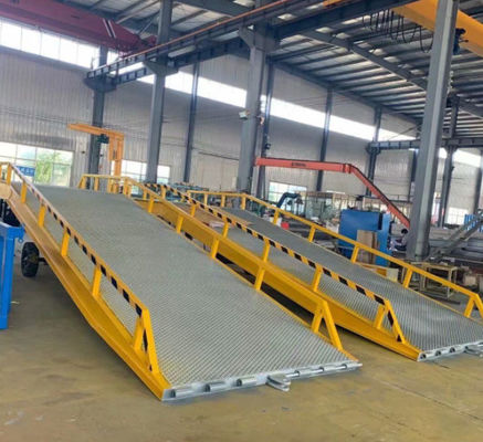 Nivelador del muelle de carga mecánica de seguridad mejorada con labio personalizable