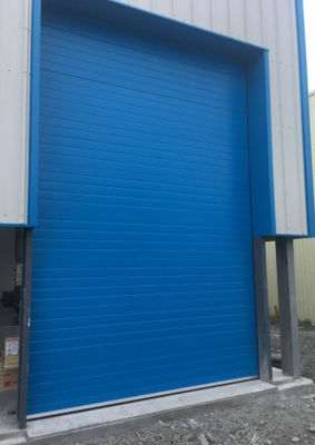 Puerta superior seccional aislada personalizable eléctrica automática