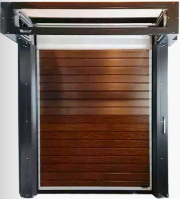 Exterior rápido de aluminio de acción rápida de alta velocidad 380V 50hz Control remoto industrial Velocidad de apertura 0,8m/s