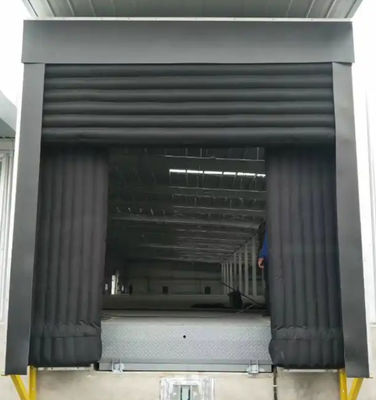 Alta calidad Logística Almacén Muelle Industrial Durabilidad Moderno Color a medida Carga Muelle refugios de instalación fácil Protección contra los elementos