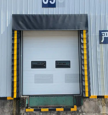 Alta calidad Logística Almacén Muelle Industrial Durabilidad Moderno Color a medida Carga Muelle refugios de instalación fácil Protección contra los elementos