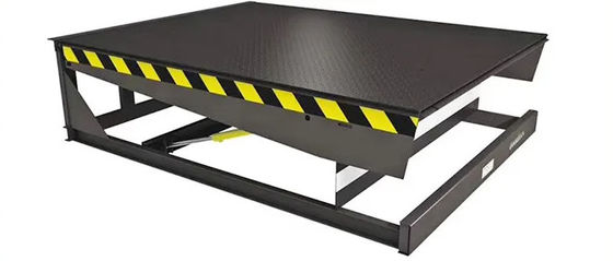Taller de trabajo pesado niveladores de puertas automáticos de placa de muelle 25000-40000LBS Diseño seguro para operaciones de muelle de capacidad
