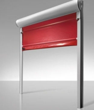 Operación automática de alta velocidad PVC Rollo Up Puerta de persiana rápida 304 acero inoxidable Medidas de seguridad incorporadas