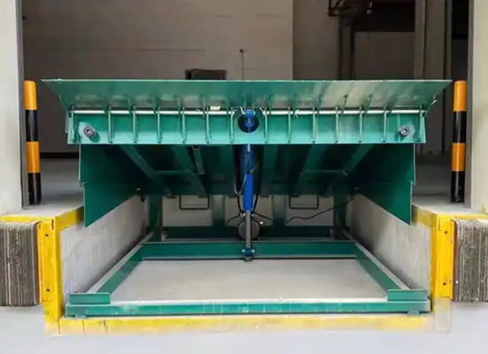 Taller de niveladores de puertas mecánicas de muelle placa automática de muelle 25000-40000LBS seguro