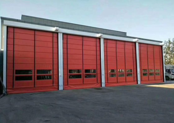 Precio de fábrica Rápido Industrial PVC Almacén/fábrica Interior Resistencia a las condiciones climáticas Puerta de alta velocidad 304 Material de acero inoxidable Operación automática