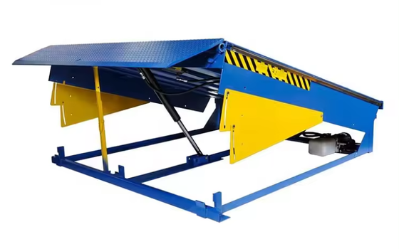 DESEO Factory Puente de carga estacionario de 6 toneladas Rampas para contenedores Niveladores de puertas de muelle Taller Placa de muelle automática Altura de cubierta personalizable
