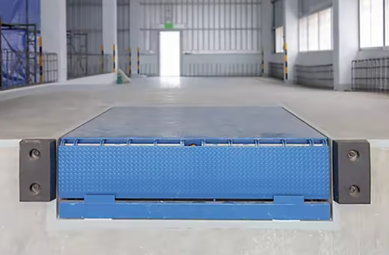 Controles Remotos Portátiles Niveladores de Andén Taller Placas de Andén Automáticas Niveladores de Andén 25000-40000LBS Diseño Seguro Altura de Plataforma Personalizable