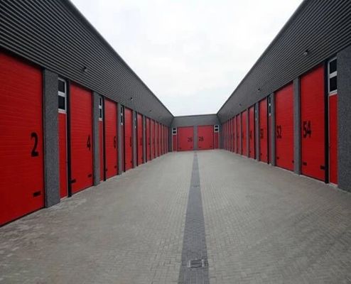 Eficacia de alta resistencia aislada de la seguridad de las puertas seccionales del garaje del parque de bomberos