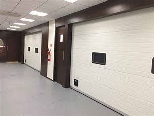 puertas seccionales de frenado antis del garaje del rodillo del grueso de 40m m