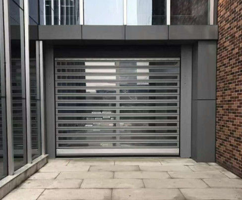 Control de PLC de puerta espiral de obturador automático de aluminio eficiente para control remoto de 380V 50hz