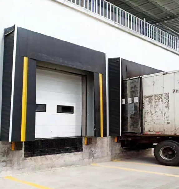 Casas de acoplamiento de embarque industrial con durabilidad Bajo mantenimiento Tejido resistente al desgaste Casas mecánicas retráctiles