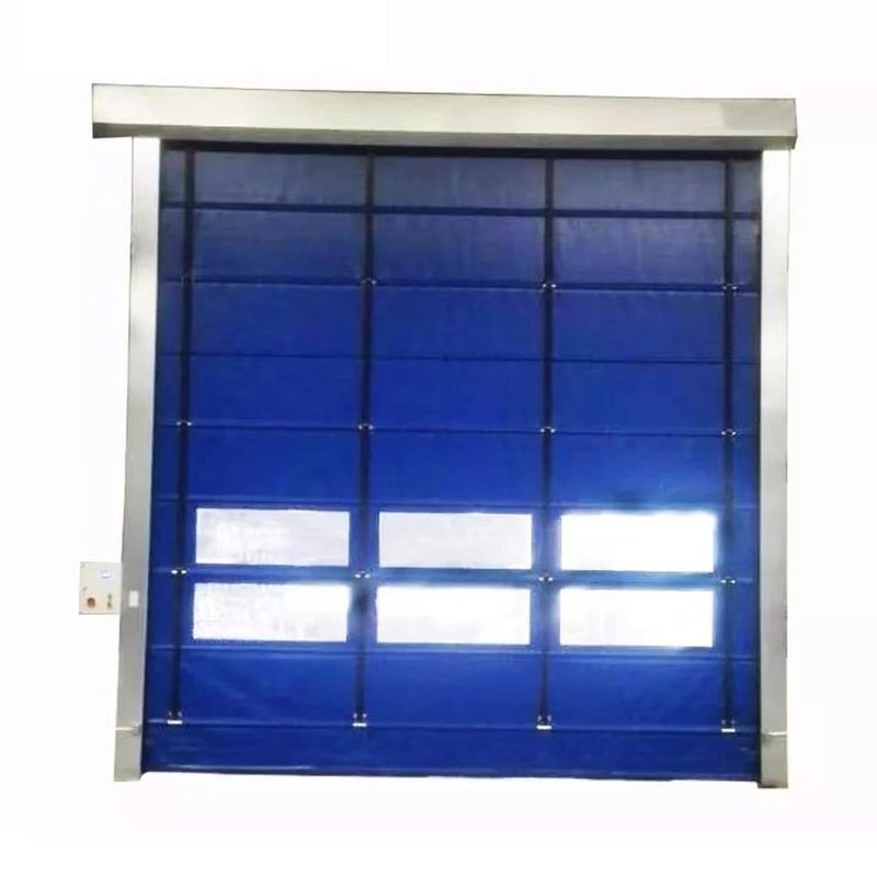 Seguridad Puertas rápidas de rodillo con fácil instalación Bajo mantenimiento / reducción de ruido Comercial moderno