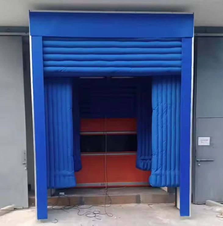 Todos los climas Durabilidad de las puertas del muelle con telas resistentes al desgaste Almacén de logística Sello del muelle anti-colisión