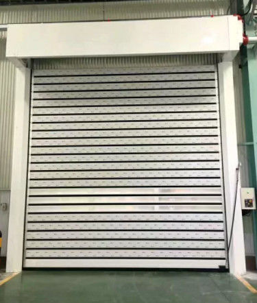 Potencia avanzada de motor de 0,75 kW Puerta espiral de aluminio de velocidad para entornos apretados