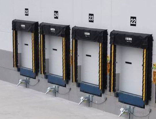 Sistema de carga ajustable de color personalizado Protector de puertas de muelle para industrial Hecho de material de caucho plástico PVC