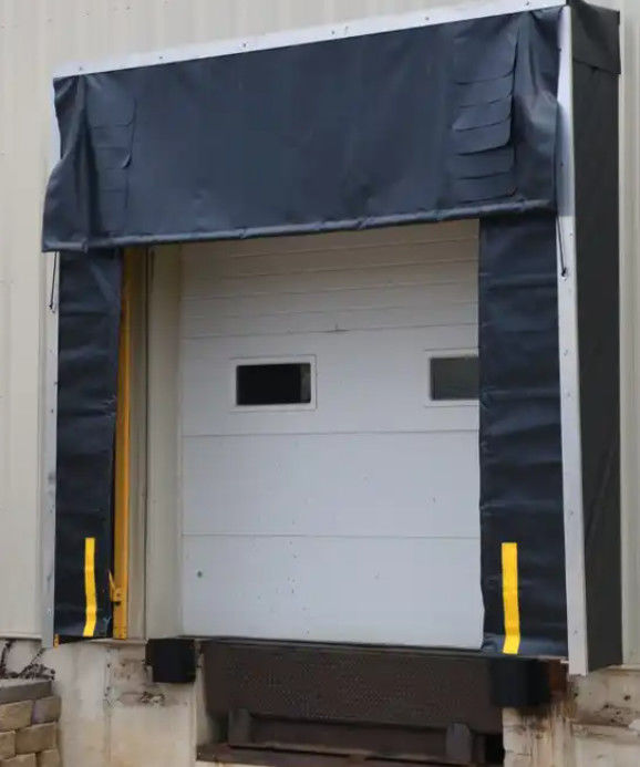 Terminado Sistema de carga ajustable Refugio de puertas del muelle para la industria Terminado Posición industrial Terminado