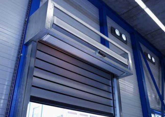 Exterior rápido de aluminio de acción rápida de alta velocidad 380V 50hz Control remoto industrial Velocidad de apertura 0,8m/s