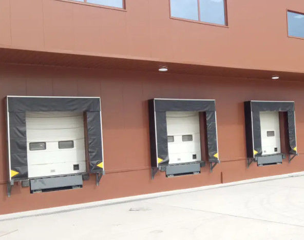 Mecánico Flexible Industrial Ajustable Inflable aislado hermético El refugio del muelle sellado Tecnología de última generación