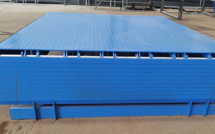 Taller de nivelación de puertas automáticas de placa de muelle 25000-40000LBS de diseño seguro Fuente de energía hidráulica personalizada