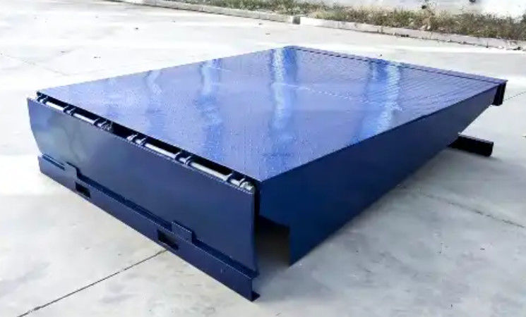 25000-40000LBS Diseño seguro Niveladores de puertas de muelle Taller Placa de muelle automática longitud de labio personalizable Diseño mecánico